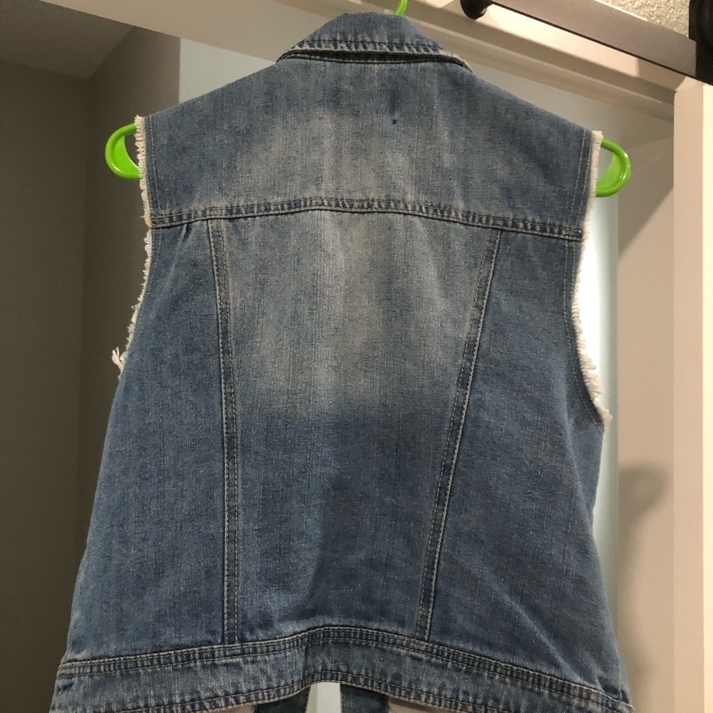 Women’s denim vest